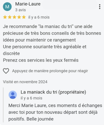 avis clients